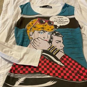 Moschino long sleeve t shirt